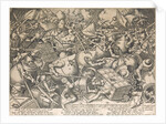 The Fight of the Moneybags and Strongboxes (The Battle about Money), ca 1563 by Anonymous