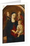 The Virgin and Child with Two Angels, 1490s by Anonymous