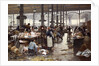 Fish Hall at the Central Market, 1881 by Anonymous