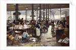 Fish Hall at the Central Market, 1881 by Anonymous