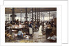 Fish Hall at the Central Market, 1881 by Anonymous
