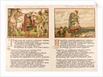 Canto of Oleg the Wise. Double page, 1899 by Anonymous