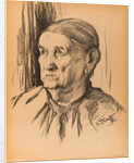 Portrait of Avdotya Alexandrovna, Sergei Dyagilevs Nanny, 1901 by Anonymous