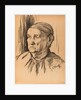 Portrait of Avdotya Alexandrovna, Sergei Dyagilevs Nanny, 1901 by Anonymous