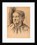 Portrait of Avdotya Alexandrovna, Sergei Dyagilevs Nanny, 1901 by Anonymous