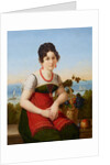 Portrait of an Italian woman, 1818 by Anonymous