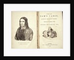 Harriet Beecher Stowe. Frontispiece of Uncle Toms Cabin, or Life Among the Lowly by Voltaire, 18 by Anonymous