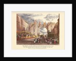 The Opening of the Liverpool and Manchester Railway, September 15, 1830. The Moorish Arch at Edge Hi by Anonymous