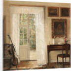 Interior with a cello by Anonymous