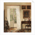 Interior with a cello by Anonymous