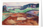 Fra Ekely (From Ekely), 1916 by Anonymous