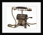 Russian table telephone by Firma Geisler, St Petersburg, 1890s by Anonymous