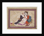 Love scene, 1693 by Anonymous