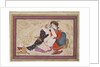 Love scene, 1693 by Anonymous