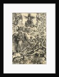 The woman of the Apocalypse and the seven-headed dragon by Anonymous
