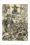 The woman of the Apocalypse and the seven-headed dragon by Anonymous