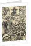 The woman of the Apocalypse and the seven-headed dragon by Anonymous