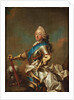 Portrait of Frederik V of Denmark, Mid of the 18th cen by Anonymous
