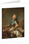 Portrait of Frederik V of Denmark, Mid of the 18th cen by Anonymous