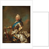 Portrait of Frederik V of Denmark, Mid of the 18th cen by Anonymous