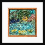 Tile with lilies, End 1890s by Anonymous