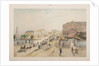 The Imperial post office and the School of Painting and Sculpture of the Moscow Art Society, 1840s by Anonymous
