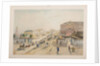 The Imperial post office and the School of Painting and Sculpture of the Moscow Art Society, 1840s by Anonymous