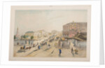The Imperial post office and the School of Painting and Sculpture of the Moscow Art Society, 1840s by Anonymous