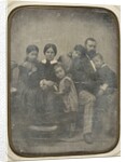 Jean-François Millet and his Family, 1854 by Anonymous