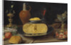 Breakfast Still Life with Cheese and Goblet by Anonymous