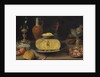 Breakfast Still Life with Cheese and Goblet by Anonymous