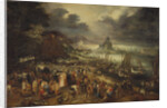 Christ Preaching from a Boat, 1606 by Anonymous