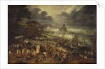 Christ Preaching from a Boat, 1606 by Anonymous