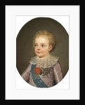 Louis Joseph Xavier François de Bourbon, Dauphin of France, 1784 by Anonymous