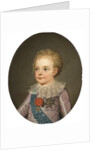 Louis Joseph Xavier François de Bourbon, Dauphin of France, 1784 by Anonymous