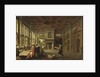 Distinguished Dinner Company in an Interior, 1631 by Anonymous