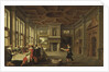 Distinguished Dinner Company in an Interior, 1631 by Anonymous