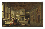 Distinguished Dinner Company in an Interior, 1631 by Anonymous