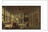 Distinguished Dinner Company in an Interior, 1631 by Anonymous