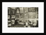The music room in the Shchukins house with works by Degas, Maurice Denis and Henri Rousseau, 1913-1 by Anonymous