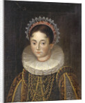 Portrait of Princess Elizabeth of Sweden, Duchess of Mecklenburg by Anonymous