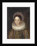 Portrait of Princess Elizabeth of Sweden, Duchess of Mecklenburg by Anonymous
