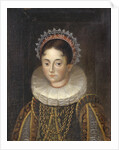 Portrait of Princess Elizabeth of Sweden, Duchess of Mecklenburg by Anonymous