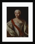 Portrait of Empress Elizabeth of Russia by Anonymous