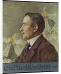 Portrait of the poet Erik Axel Karlfeldt, 1918 by Anonymous