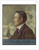 Portrait of the poet Erik Axel Karlfeldt, 1918 by Anonymous