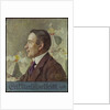 Portrait of the poet Erik Axel Karlfeldt, 1918 by Anonymous