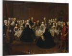 Feast table at the Vienna court (Grand Couvert), 1734 by Anonymous