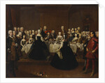 Feast table at the Vienna court (Grand Couvert), 1734 by Anonymous
