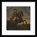 Portrait of Frederick IV, Duke of Holstein-Gottorp on Horeback, 1689 by Anonymous